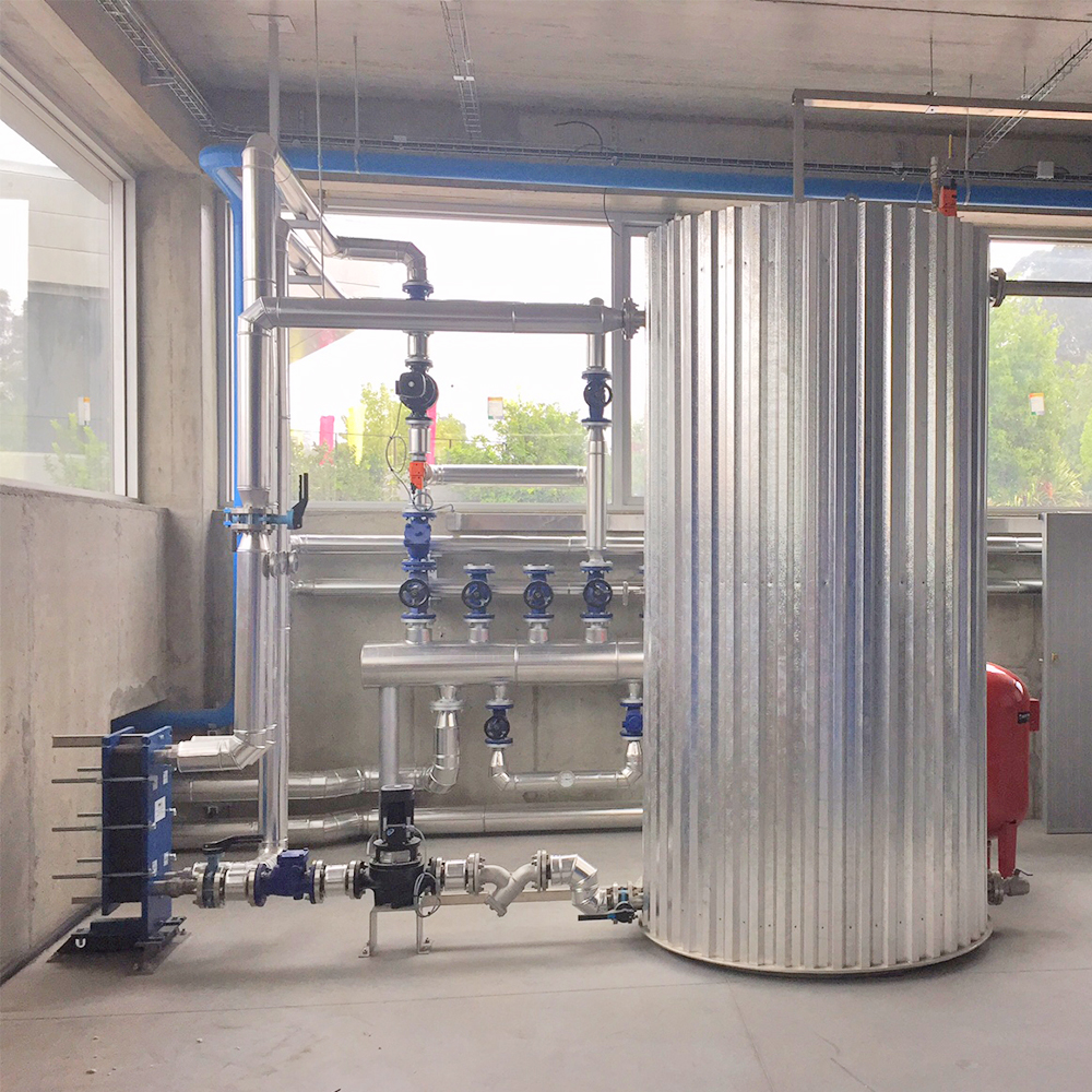 Sistema de calefacción de biomasa para la Industria Textil
