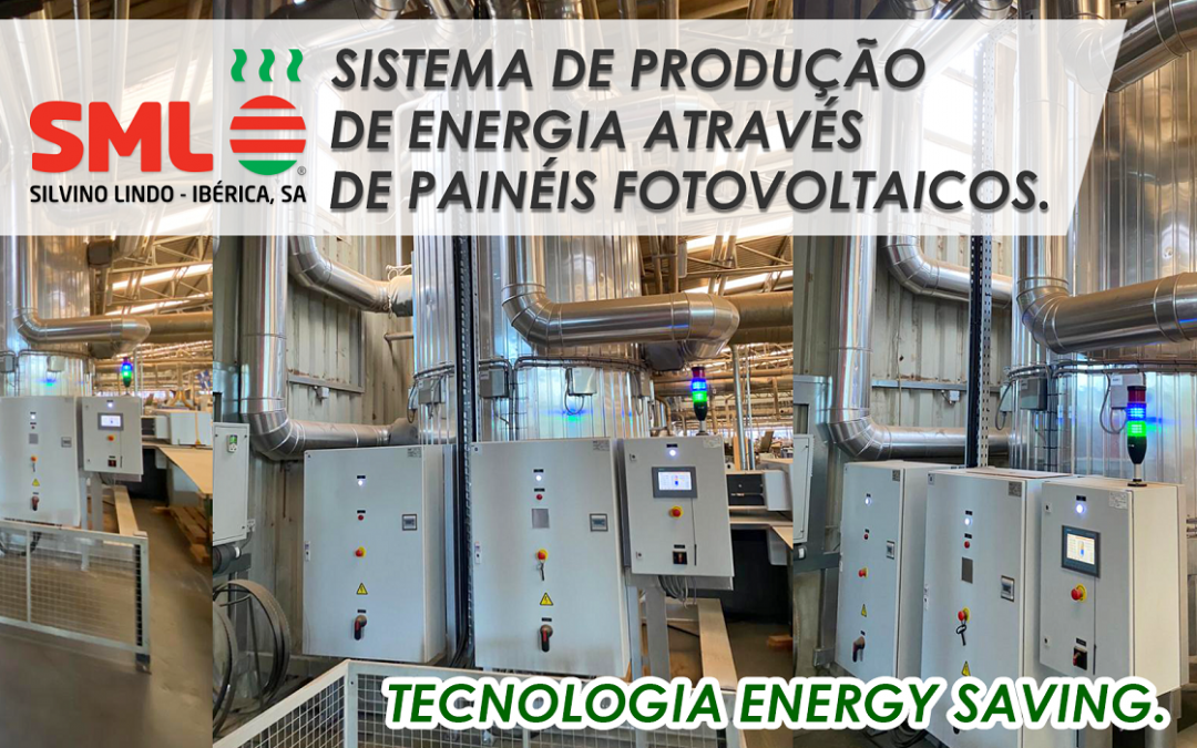 Energy production system with water heating through photovoltaic panels with ENERGY SAVING TECHNOLOGY.